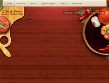 Tablet Screenshot of larcdesprinces.com